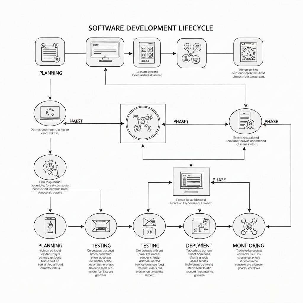 SDLC workflow diagram