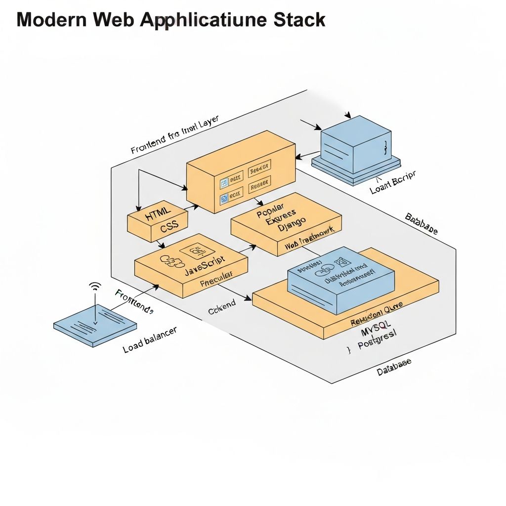 Technology stack diagram